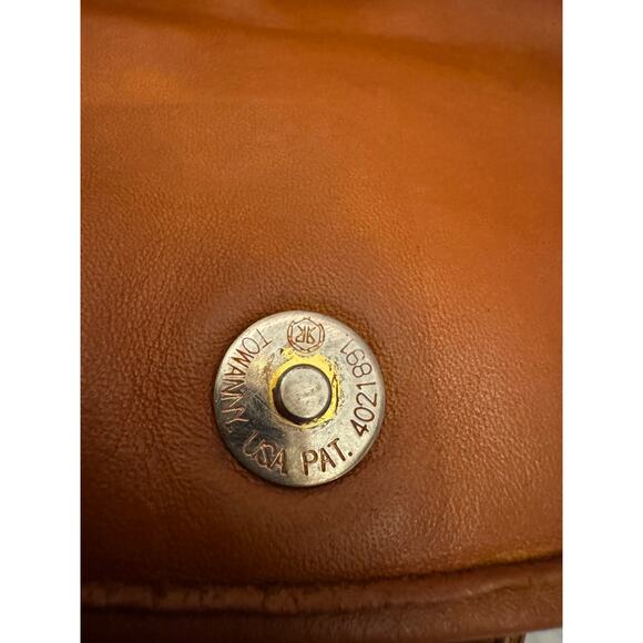 Vintage 1998 Coach 6834 British Tan Small Saddle Bag Crossbody – Restored - Picture 6 of 16